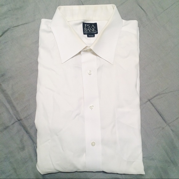 jos a bank white dress shirt